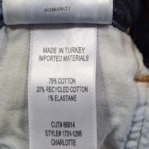 Citizens of Humanity Charlotte Blue Jeans Style #1731-1295 Women Size 28 - Picture 16 of 16